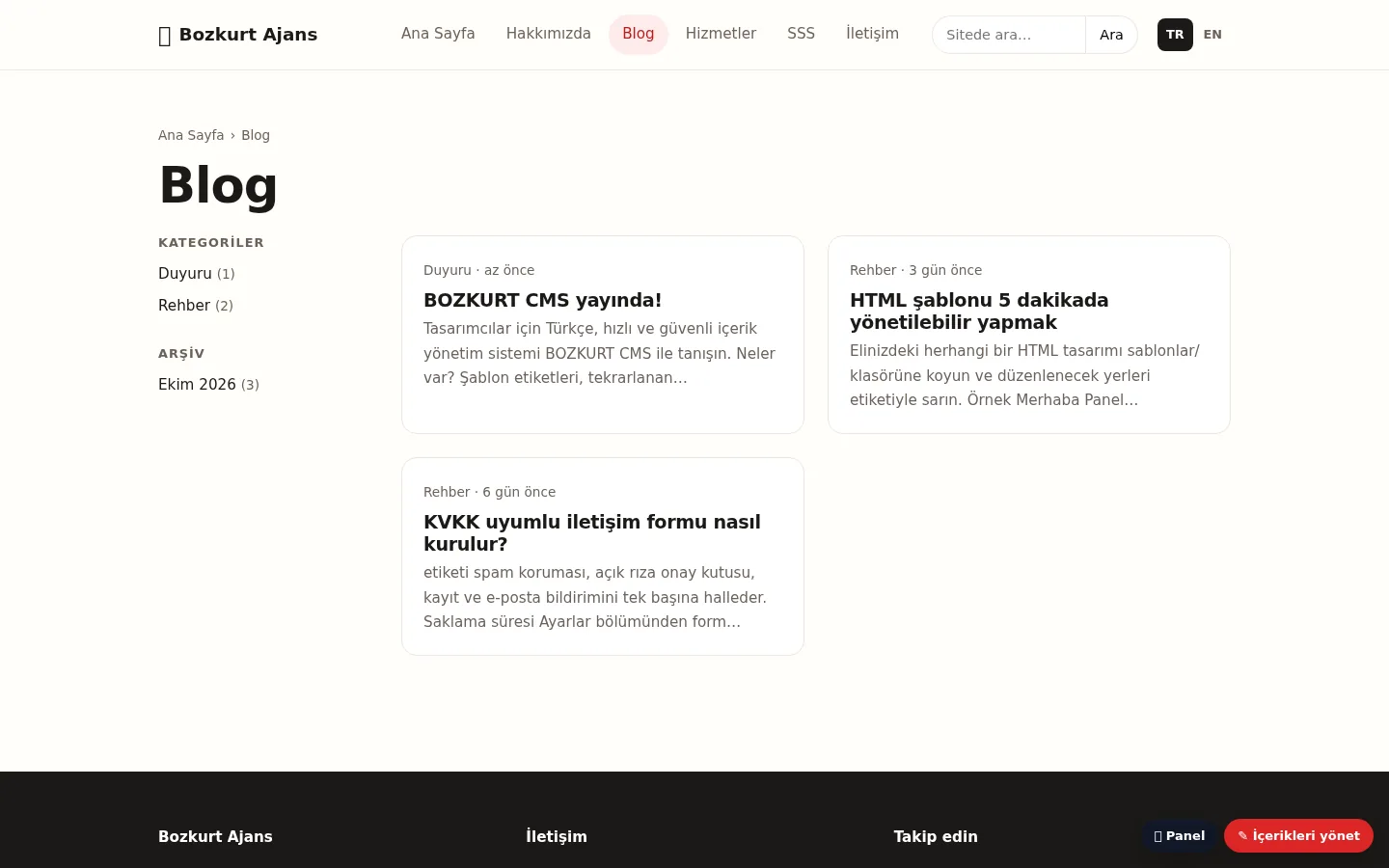 Blog (demo)